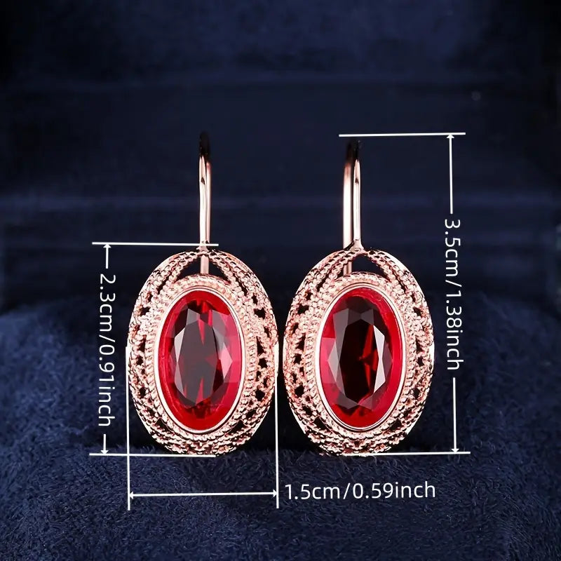 Talessia Rougefort Earrings | Rose Gold