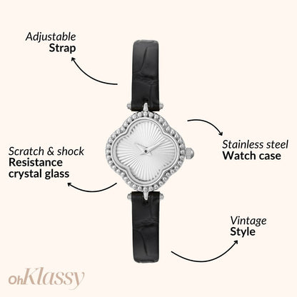 Vespera | Leather Silver