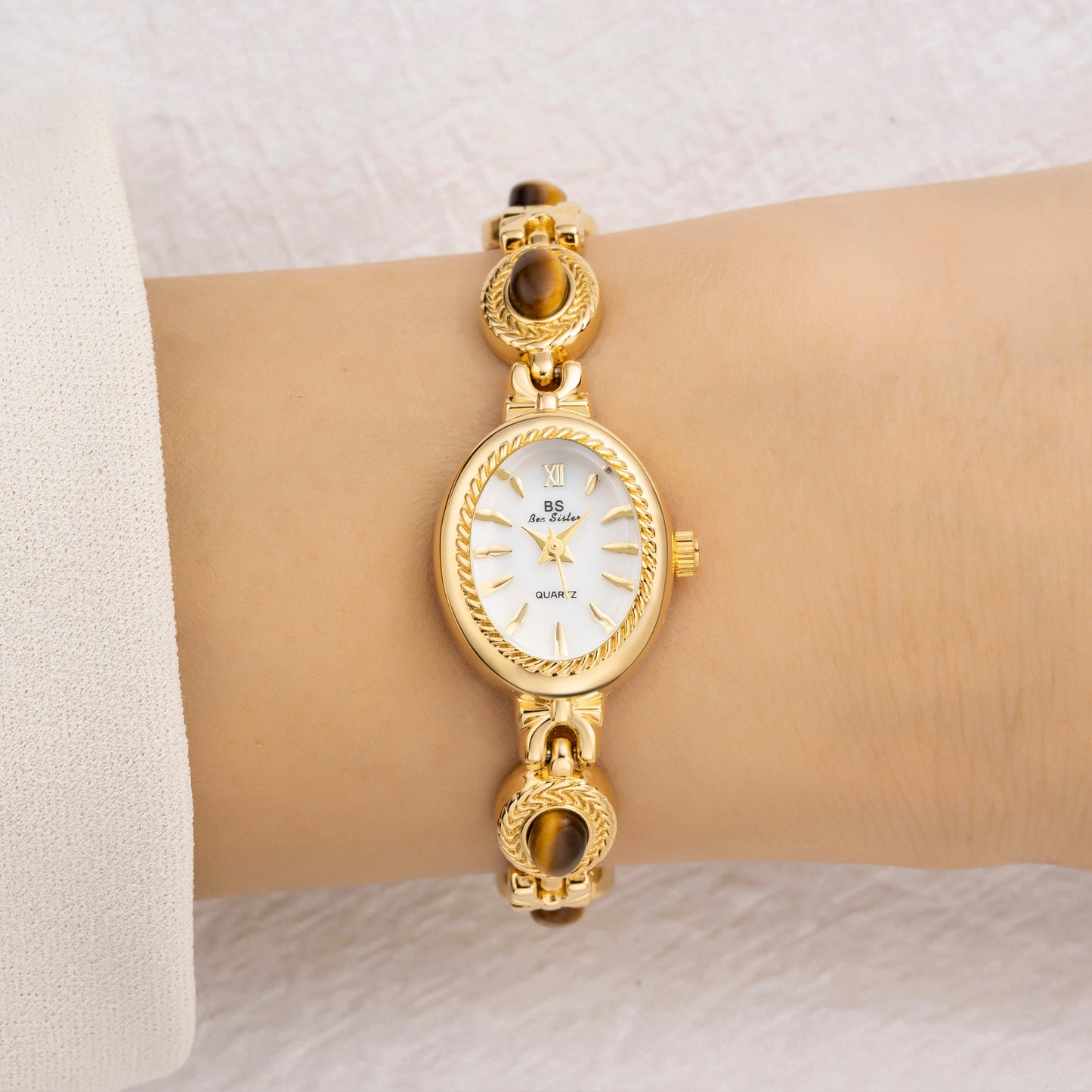 Eloise | Gold White
