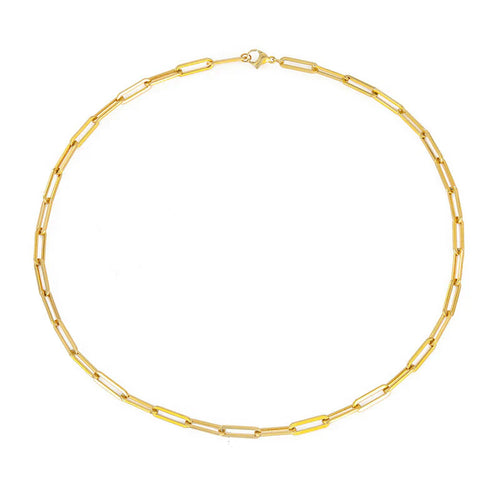 Archen Elegant Chain Necklace | Gold