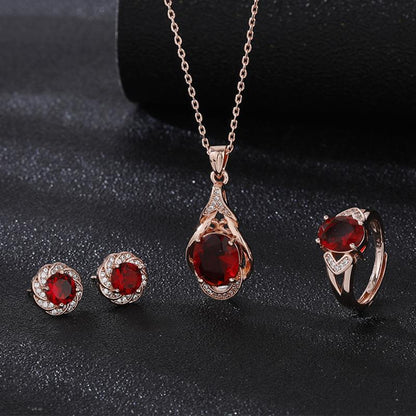 Elysia Roseray Set | Rose Gold