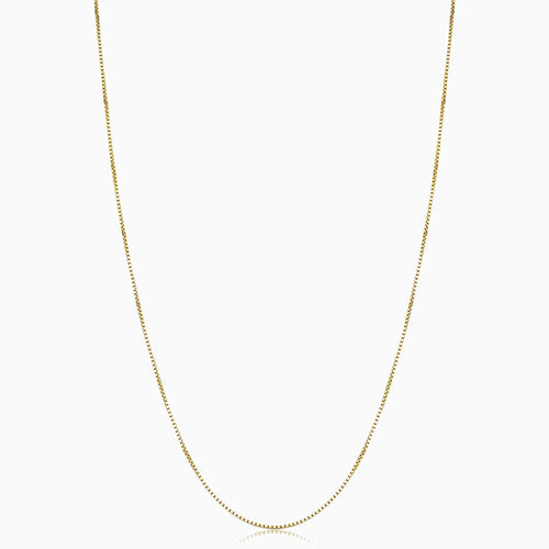 Bodega Box Necklace | Gold