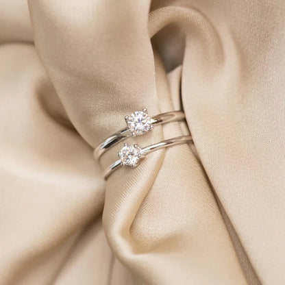 Mira Castelle Ring | White Gold